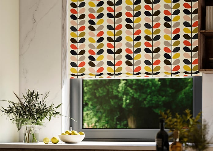 Orla Kiely Multi Stem, Tomato - Twist&Fit Roller Blind - Image 5